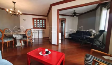 Lindo flat alto padrão com 3 dorms próximo da Avenida Ibirapuera