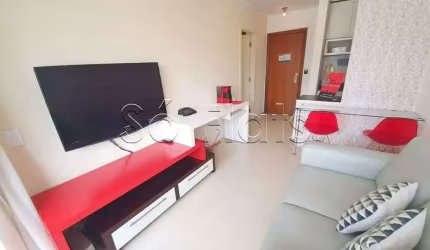 Flat Grand Mercure Itaim disponível para venda com 34m², 01 dormitório e 01 vaga de garagem