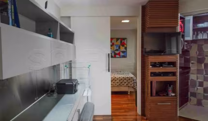 Flat Transamérica Higienópolis Classic disponível para venda com 40m² e 01 vaga de garagem