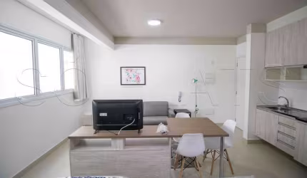 Flat no Atrium Augusta disponível para locação na Rua Augusta, lado Bela Vista, prédio novo.