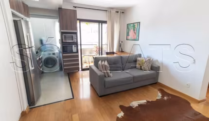 Flat Ritz, apartamento disponível para venda com 49m², 1 dormitório e 1 vaga de garagem