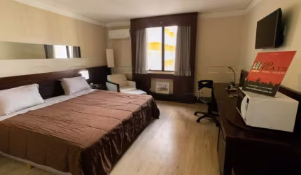Flat no Transamérica Congonhas com 1 dormitório, 23 m² e 1 Vaga