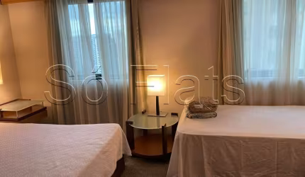 Flat Wyndham Ibirapuera disponível para venda com 65m², 02 dormitórios e 01 vaga de garagem