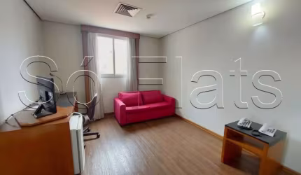 Apartamento para locação no Blue Tree Santo André com 44m² 1 dormitório e 1 vaga