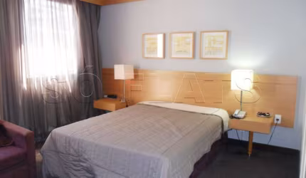 Flat Quality Faria Lima 29m² 1 dorm 1 vaga para locação no Itaim Bibi.