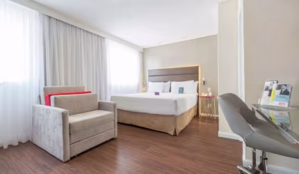 Flat na Vila Olímpia disponível para venda com 25m² e 01 vaga de garagem