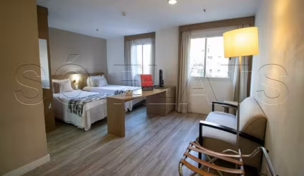 Flat Wyndham São Paulo Paulista disponível para venda com 32m² e 01 vaga de garagem