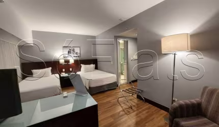Flat Wyndham São Paulo Berrini disponível para venda com 29m² e 01 vaga de garagem