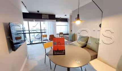 Apartamento para locação no Nobile Suítes, 43m², 1 dormitório e 1 vaga de garagem.