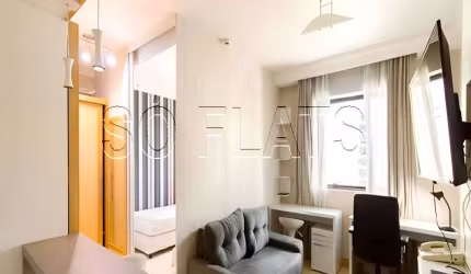 Flat Tryp Higienópolis disponível para venda com 27m²e 01 vaga de garagem