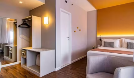 Flat no Anália Franco disponível para venda com 28m² e 01 vaga de garagem