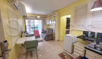 Flat Mercure São Paulo Alamedas para locação com 32m² contendo 1 dormitório e 1 vaga de garagem.