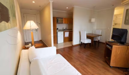 Flat Quality Alvorada 43m² 1 dormitório 1 vaga para locação na Vila Olímpia.