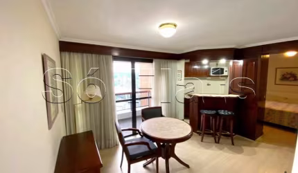 Flat Higienópolis Classic  39m² 1 dormitório 1 vaga para locação.