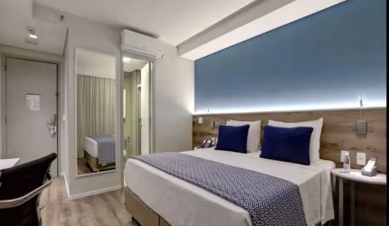 Flat Comfort Hotel Guarulhos Aeroporto, disponível para venda com 23m², 01 dorm e 01 vaga de garagem