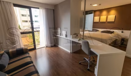 Flat SMercure Sp Paraíso 33m² 1 dorm 1 vaga para locação na Vila Clementino.