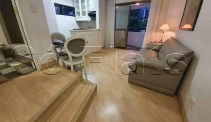 Flat  Paulista Wall Street 55m² 1 dormitório 1 vaga para locação no bairro Bela Vista
