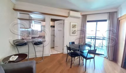 Flat Paradise Garden com 60m²,1 dormitório e 1 vaga