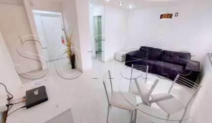 Apartamento para locação no Transamérica Jardins contendo 1 dormitório e 1 vaga de garagem