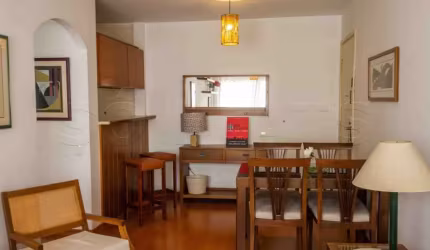 Flat Manhattan para locação com 1 dormitório e 1 vaga de garagem no Jardins.