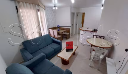 Residencial para locação no Personal contendo 42m², 1 dormitório e 1 vaga de garagem.