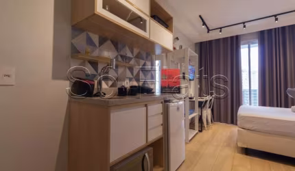 Flat disponível para locação no Setin Downtown Sé com 22m² e 1 dormitório