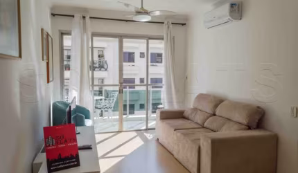 Flat estilo residencie na Vila Nova Conceição, prox a Av. Sto Amaro e FMU. Consulte-nos.