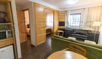 Flat no Green Place 35m² 1 dormitório 1 vaga para locação na Vila Clementino.