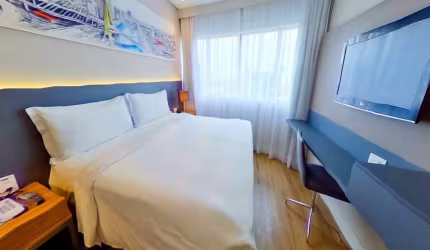 Flat Transamérica Berrini disponível para venda com 34m², 01 dorm e 01 vaga de garagem