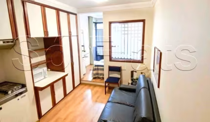 Flat Poeta Drummond disponível para venda com 28m², 01 dorm e 01 vaga de garagem