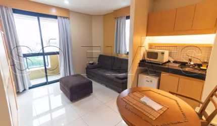 Flat Santana Gold com 32m² 1 dormitório 1 vaga de garagem para locação.