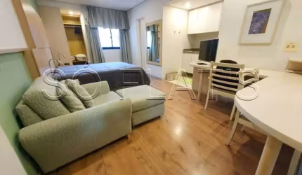 Flat Nações Unidas para locação, 27m² ao lado da Av. Cecilia Lottenberg.