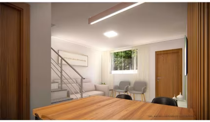 Casa em condomínio fechado com 2 quartos à venda na Rua Miguel Ascoleze, 125, Vila Nova, Porto Alegre por R$ 289.000