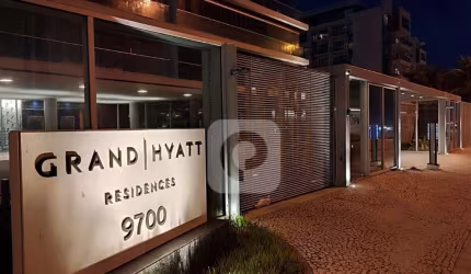 VENDA APARTAMENTO ALTO PADRÃO NO GRAND HYATT RESIDENCES  VISTA LAGOA