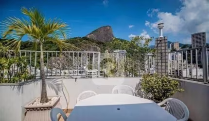 VENDE COBERTURA TRIPLEX NO LEBLON COM VISTA PANORAMICA COM 360° GRAUS 4 QUARTOS 240M²