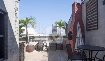 Cobertura Duplex no Jardim Oceânico, perto do mar, 251 m2, 4 quartos sendo 3 suítes.