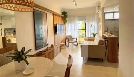 Flat Leblon: 50 m²  1 suíte e 1 vaga com total infraestrutura