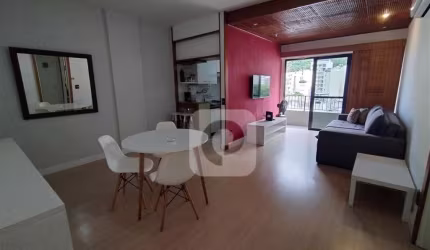 Flat 1 quarto com vaga em Copacabana