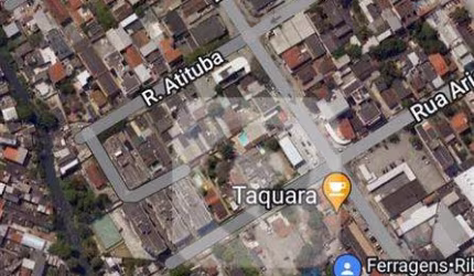 Terreno Linear 15x50,30m Totalizando 754,50m²  à venda com 4 Quadras  Largo da Taquara