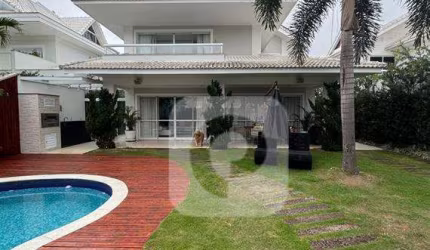 Casa 4 Suítes à venda na Barra da Tijuca  Porteira Fechada Condomínio Blue Houses
