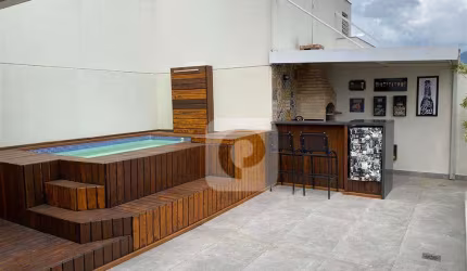 Linda Cobertura 3q, 1 suíte - Piscina - 2 Vagas, no Cidade Jardim