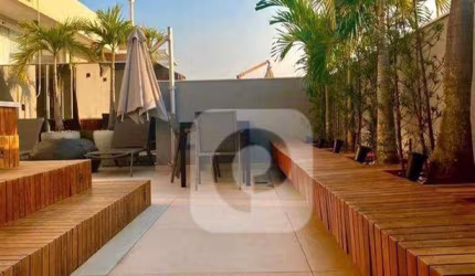 Barra da Tijuca. Deslumbrante Cobertura 185m², 2 Quartos 1 suíte. 3 vagas.