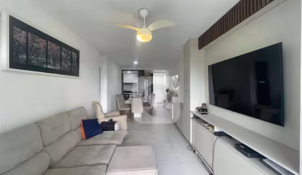 Apartamento Cozinha integrada com Sala 2 Suites 77m² - Barra da Tijuca