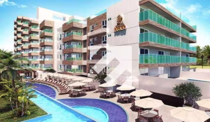 Apartamento com 2 dormitórios à venda, 71 m² por R$ 921.216,00 - Ponta de Campina - Cabedelo/PB