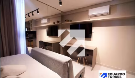 Flat com 1 dormitório à venda por R$ 440.000 - Tambaú - João Pessoa/PB