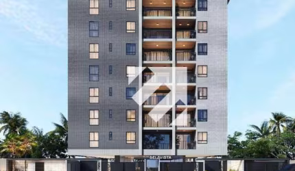 Apartamento com 2 dormitórios à venda, 52 m² por R$ 351.700,00 - Intermares - Cabedelo/PB