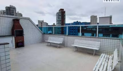 Cobertura com 3 dormitórios à venda, 200 m² por R$ 1.400.000,00 - Ponta da Praia - Santos/SP
