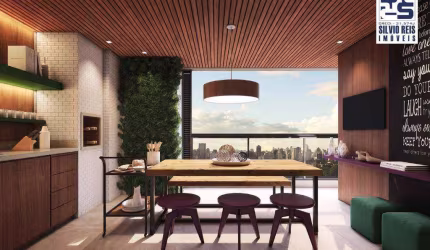 Apartamento com 2 dormitórios à venda, 83 m² por R$ 959.700,00 - Boqueirão - Santos/SP