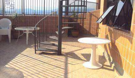 Cobertura com 4 dormitórios à venda, 577 m² por R$ 2.500.000,00 - Aparecida - Santos/SP