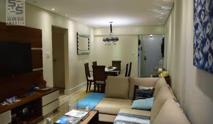 Apartamento com 3 dormitórios à venda, 135 m² por R$ 1.250.000,00 - Ponta da Praia - Santos/SP